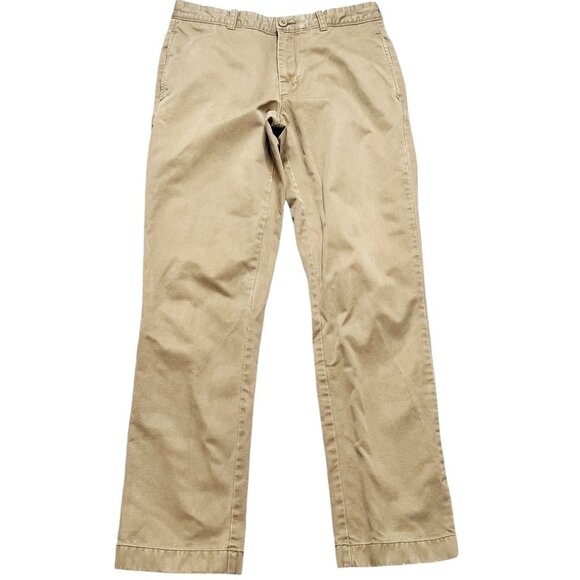 J. Crew Pants Mens Size 31x32 Urban Slim Brown Straight Leg - Picture 1 of 3